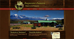 Desktop Screenshot of baqueanozamora.cl